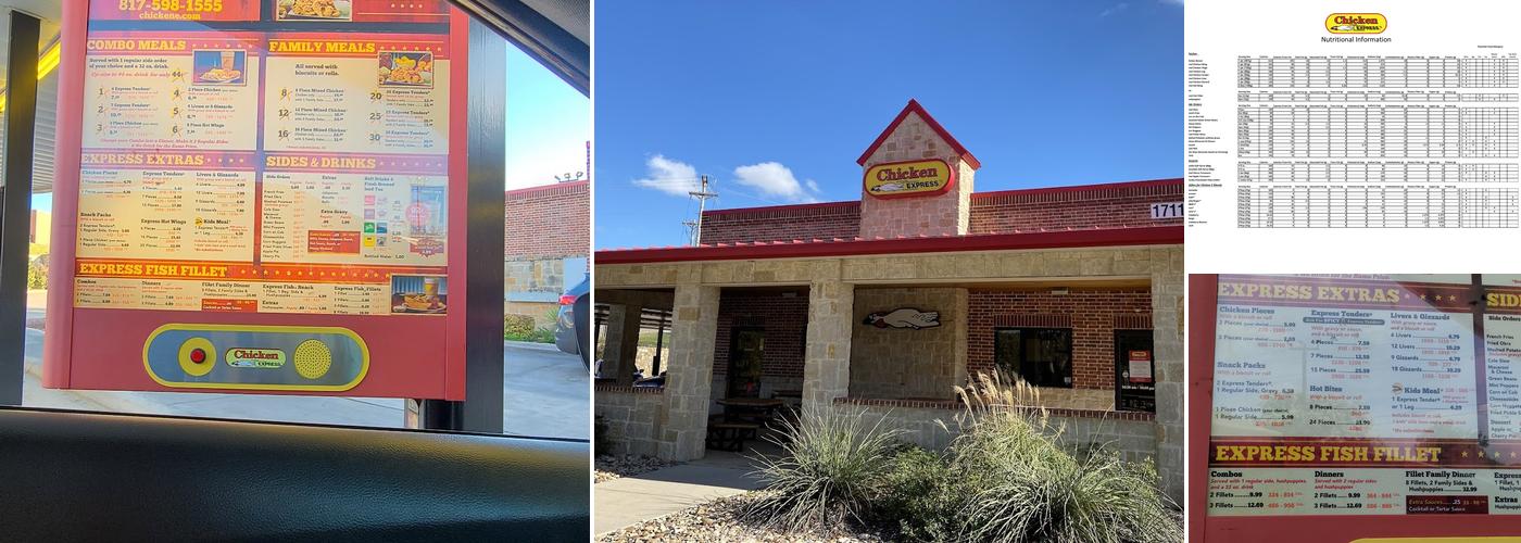 Chicken Express Menu