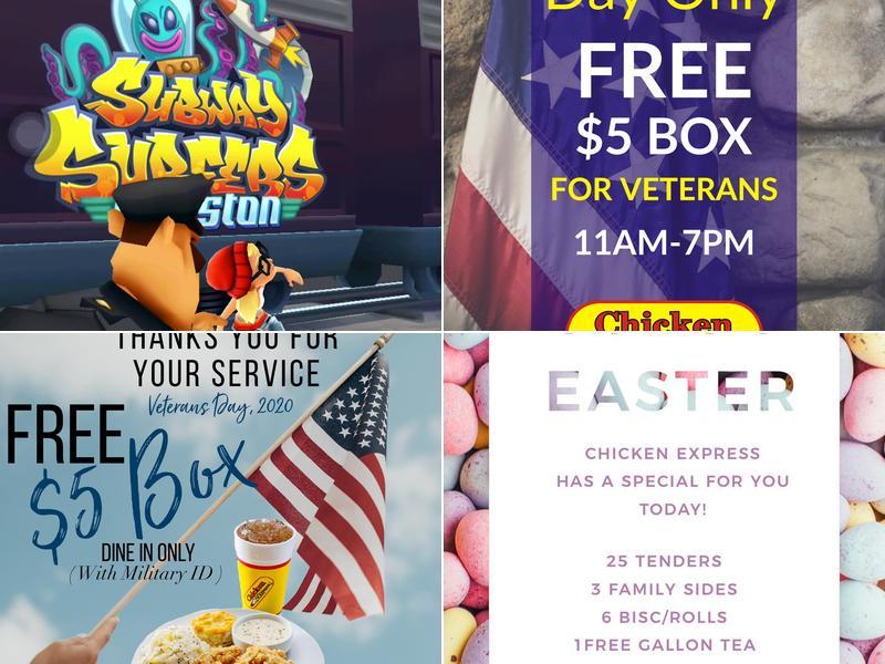 Chicken Express Menu