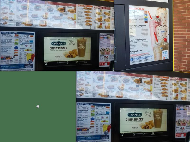 Sonic Drive-In Menu
