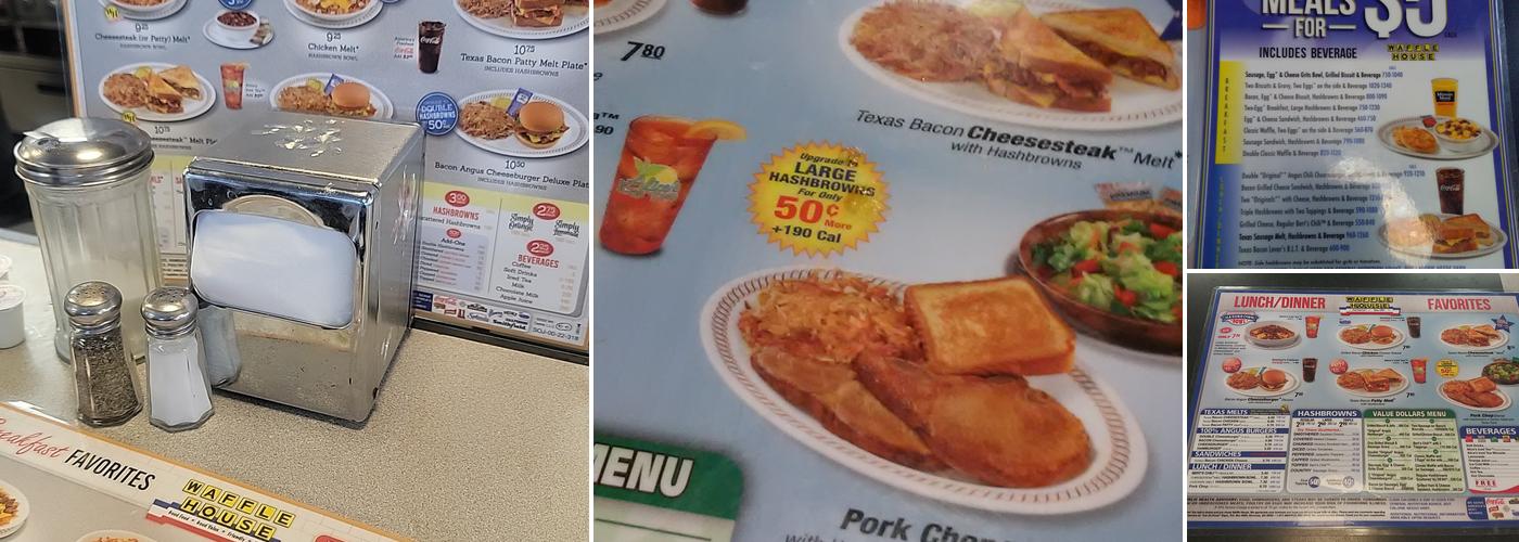 Waffle House Menu