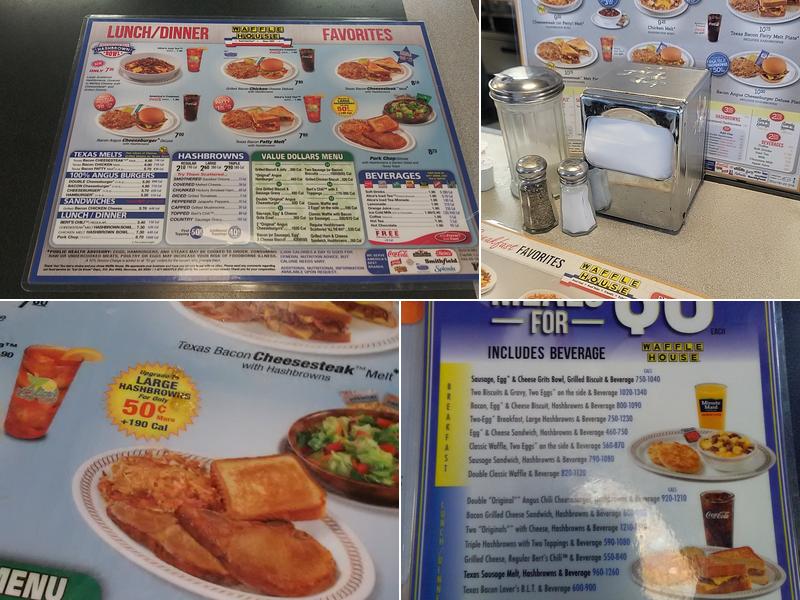 Waffle House Menu