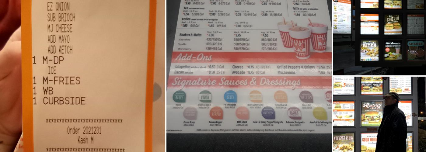 Whataburger Menu