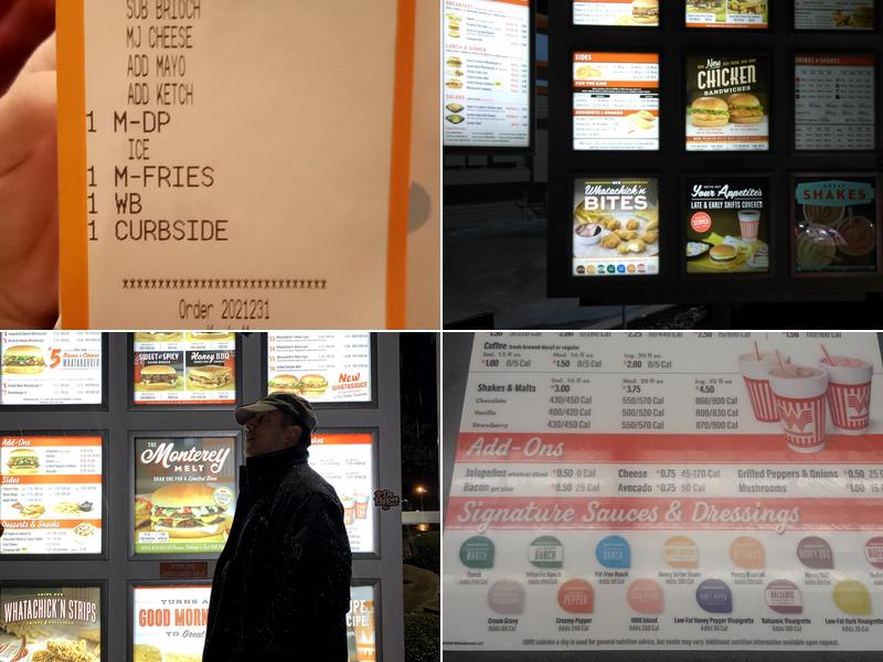 Whataburger Menu