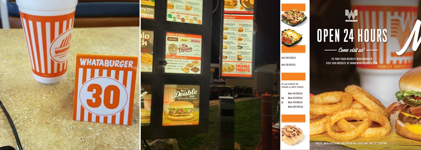 Whataburger Menu