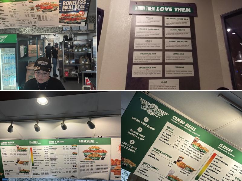 Wingstop Menu