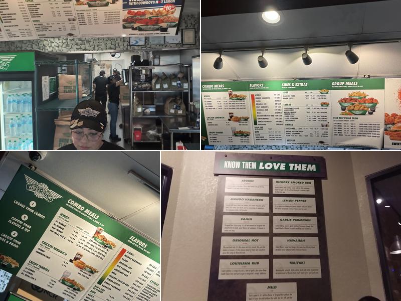 Wingstop Menu