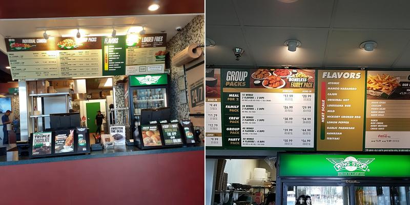 Wingstop Menu