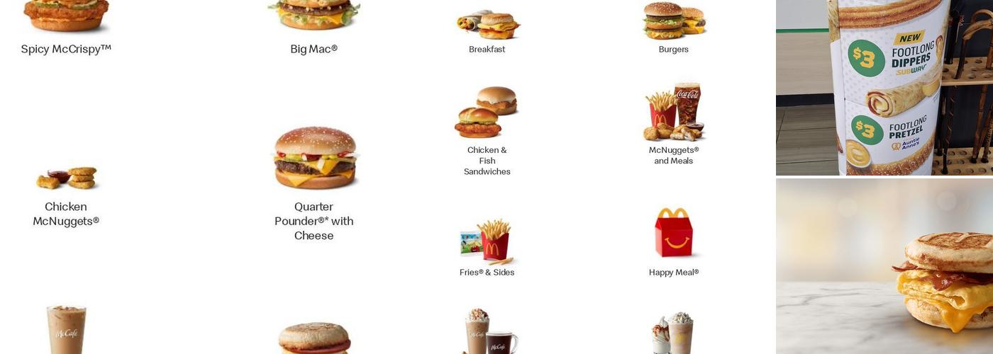 McDonald's Menu