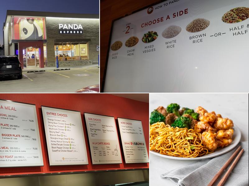 Panda Express Menu