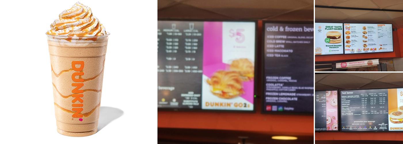 Dunkin' Menu