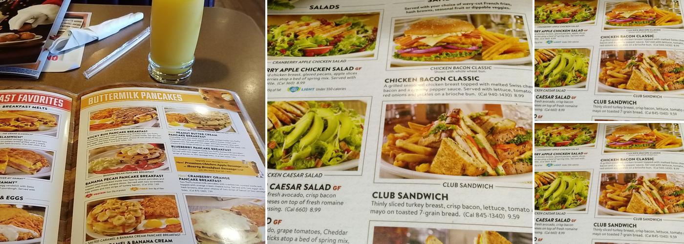 Denny's Menu