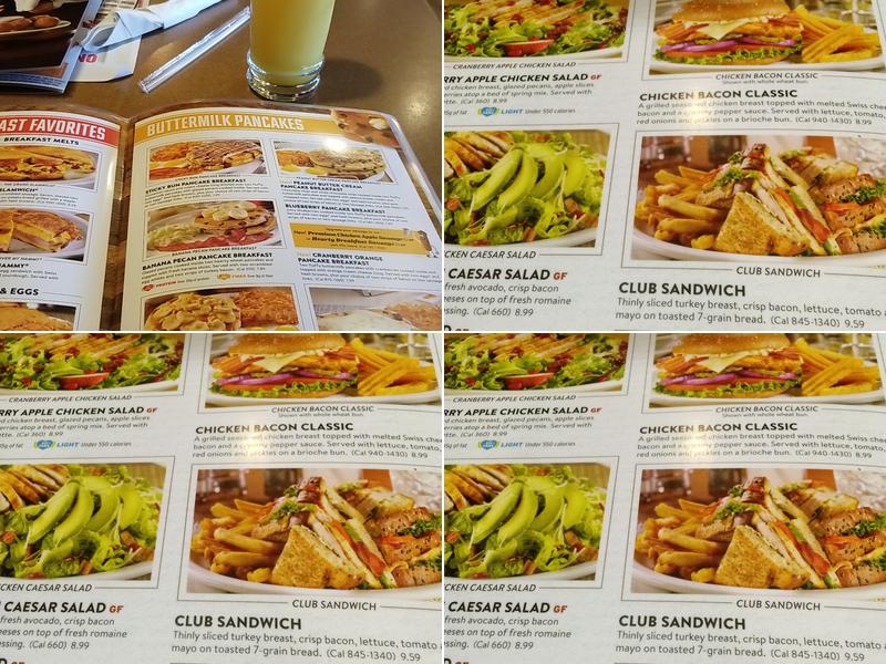 Denny's Menu