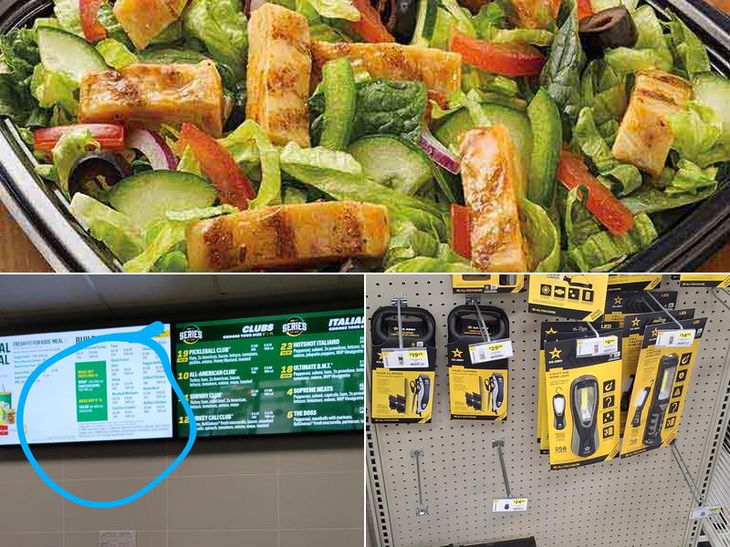 Subway Menu
