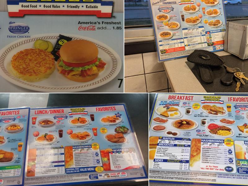 Waffle House Menu