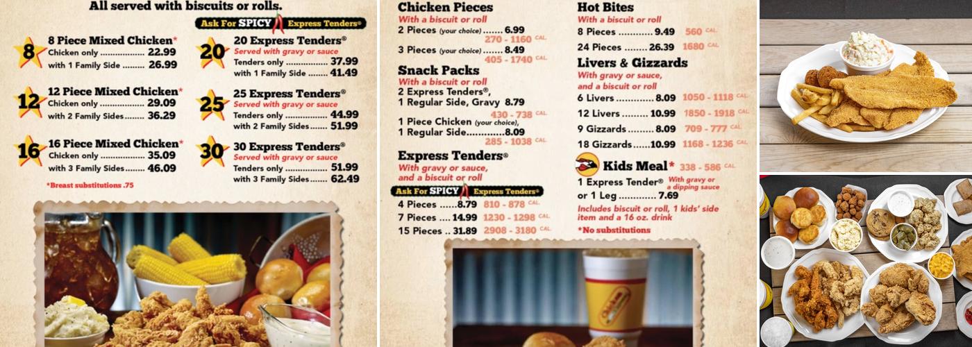 Chicken Express Menu