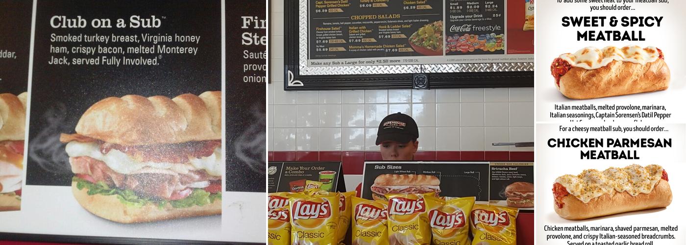 Firehouse Subs Firewheel Menu
