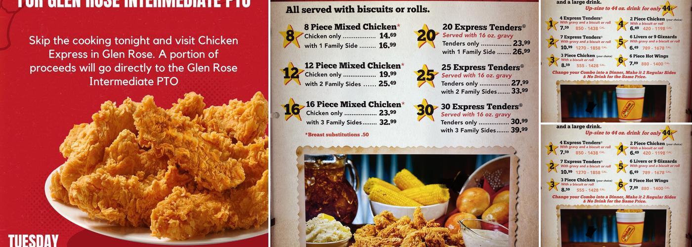 Chicken Express Menu