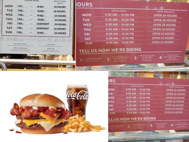 Jack in the Box Menu