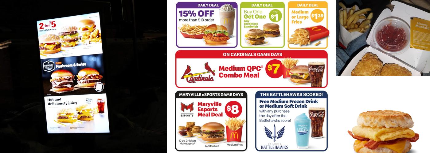 McDonald's Menu