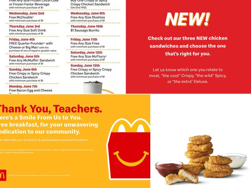 McDonald's Menu