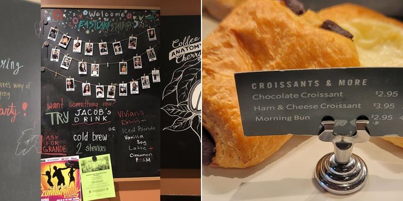 Starbucks Menu