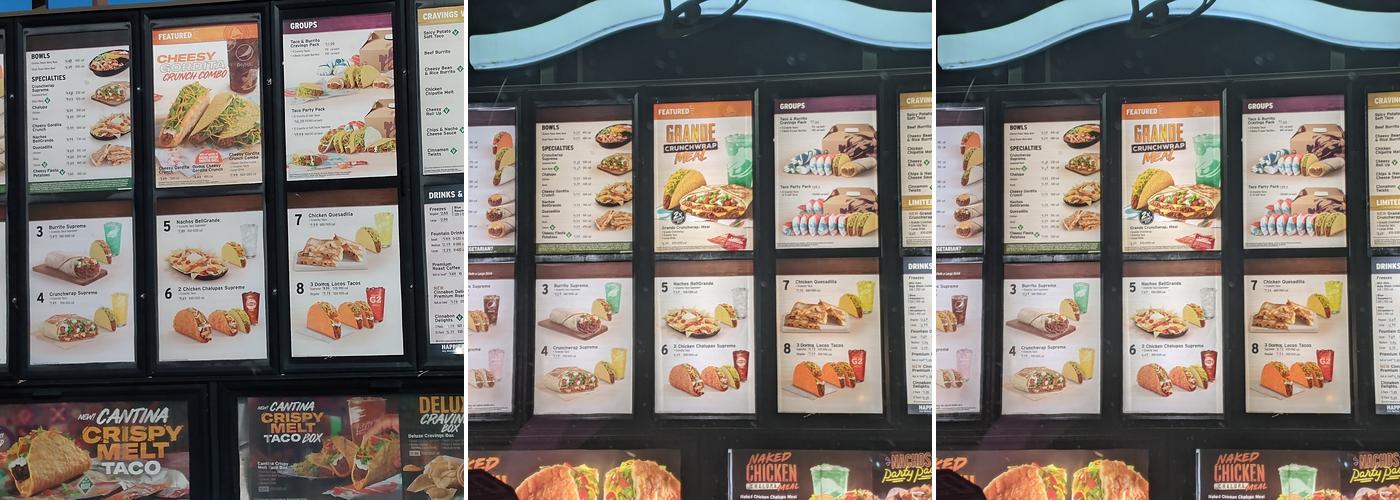 Taco Bell Menu