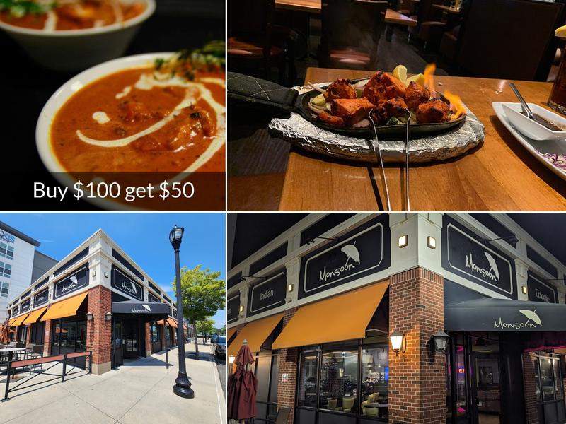 Monsoon Eclectic Modern Indian 2150 Allainby Way, Hampton