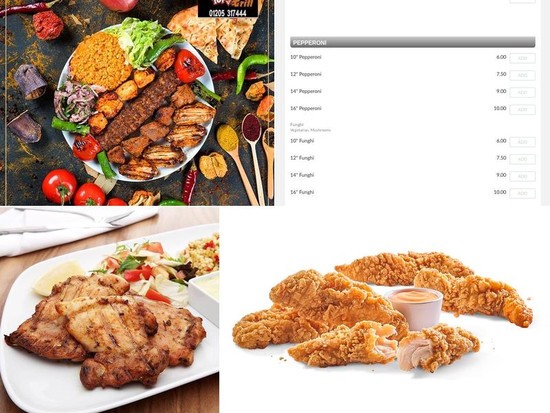 Boston TopKapi Grill Menu