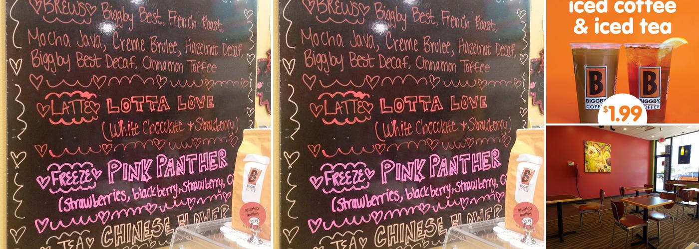 BIGGBY COFFEE Menu