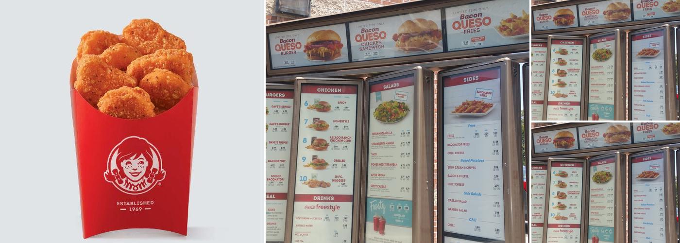 Wendy's Menu