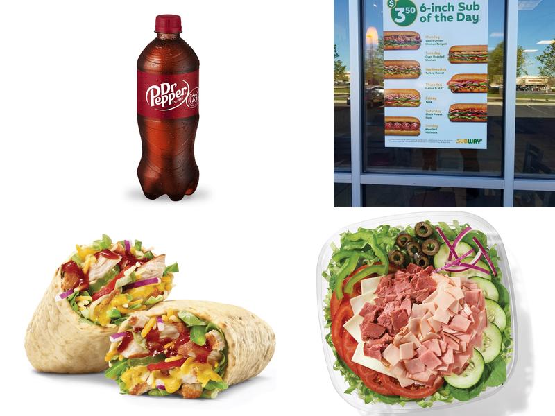 Subway Menu