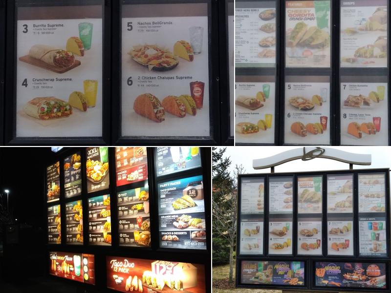 Taco Bell Menu