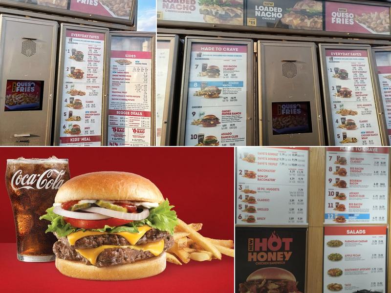 Wendy's Menu