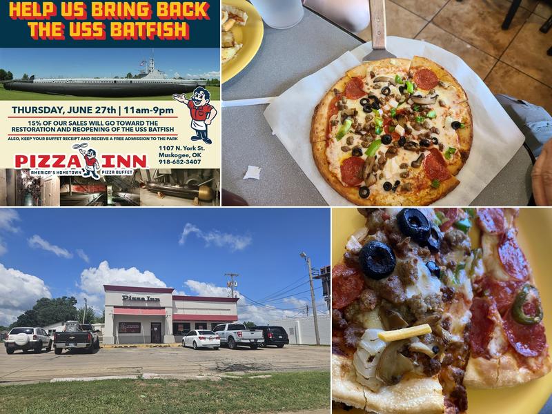 Pizza Inn 1107 N York St, Muskogee