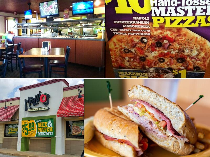 Mazzio’s Pizza & Wings 1916 W Gary Blvd, Clinton