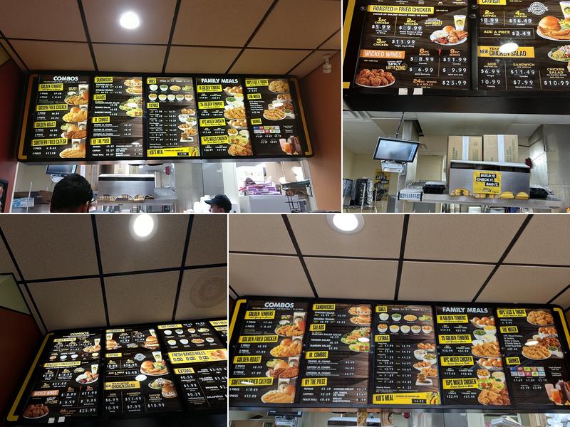 Golden Chick Menu