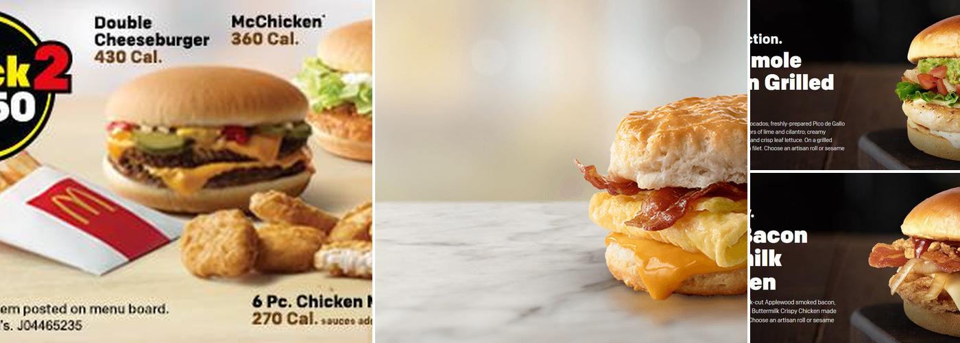 McDonald's Menu