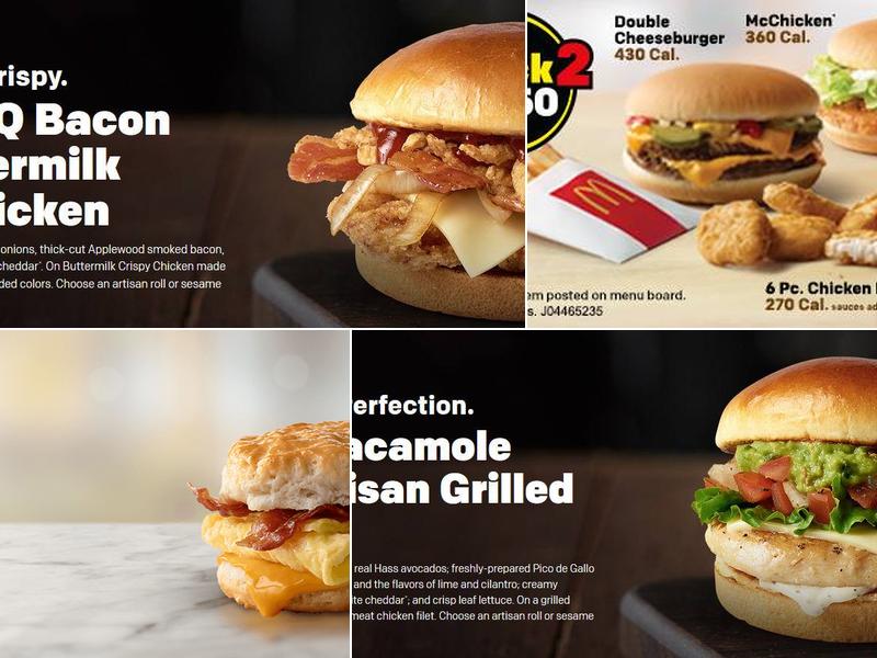 McDonald's Menu