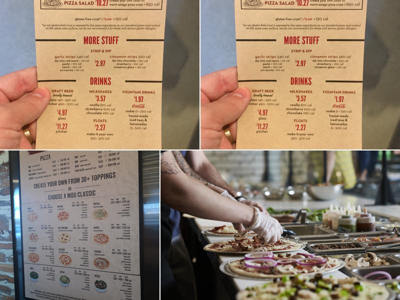 MOD Pizza Menu