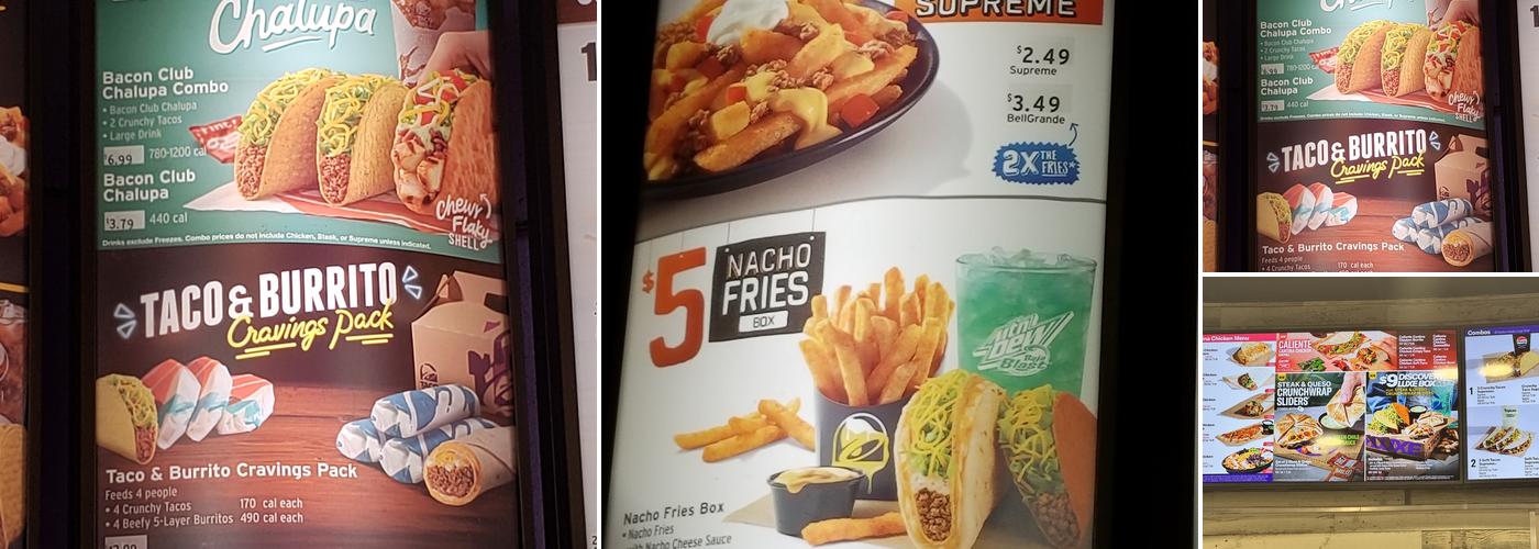 Taco Bell Menu