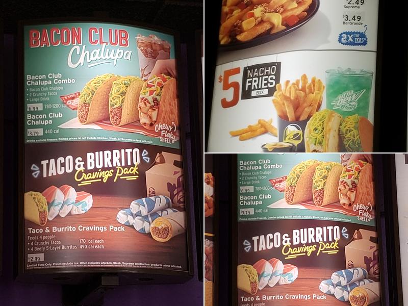 Taco Bell Menu