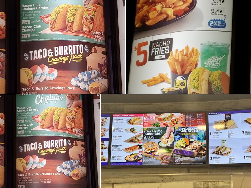 Taco Bell Menu