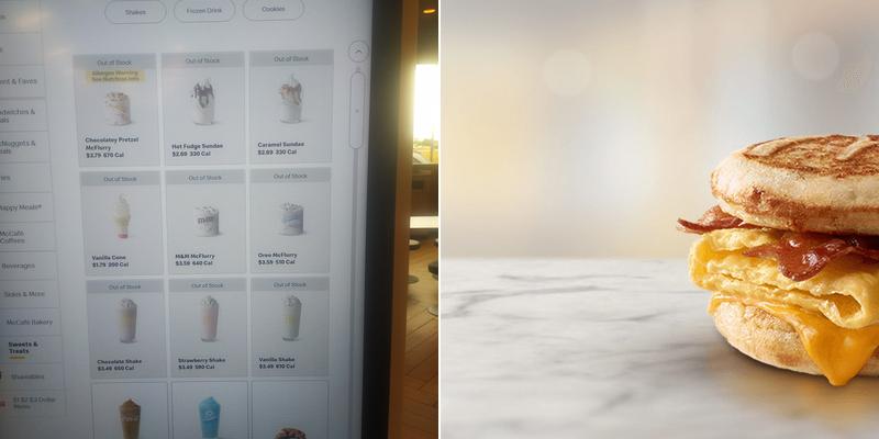 McDonald's Menu