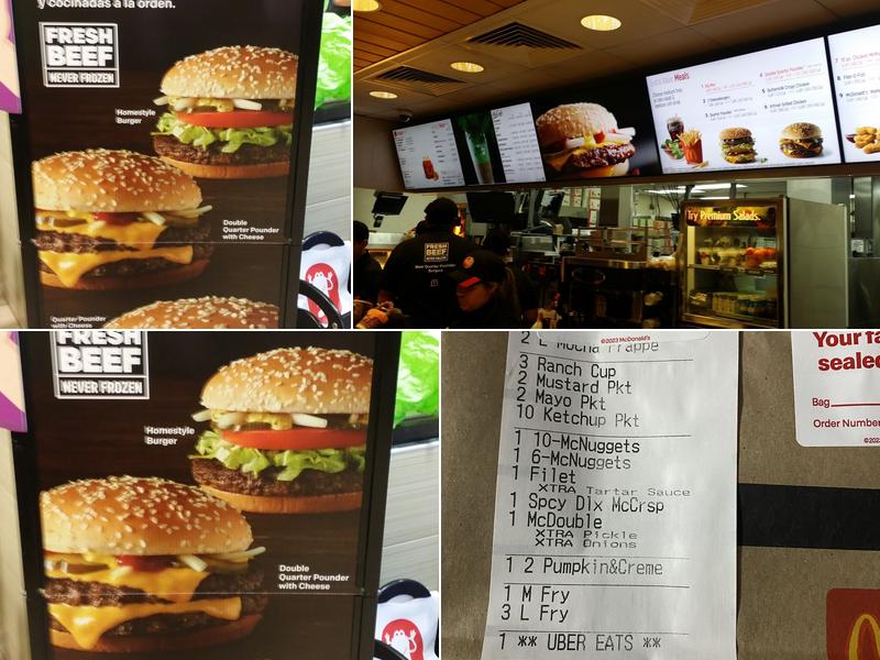 McDonald's Menu