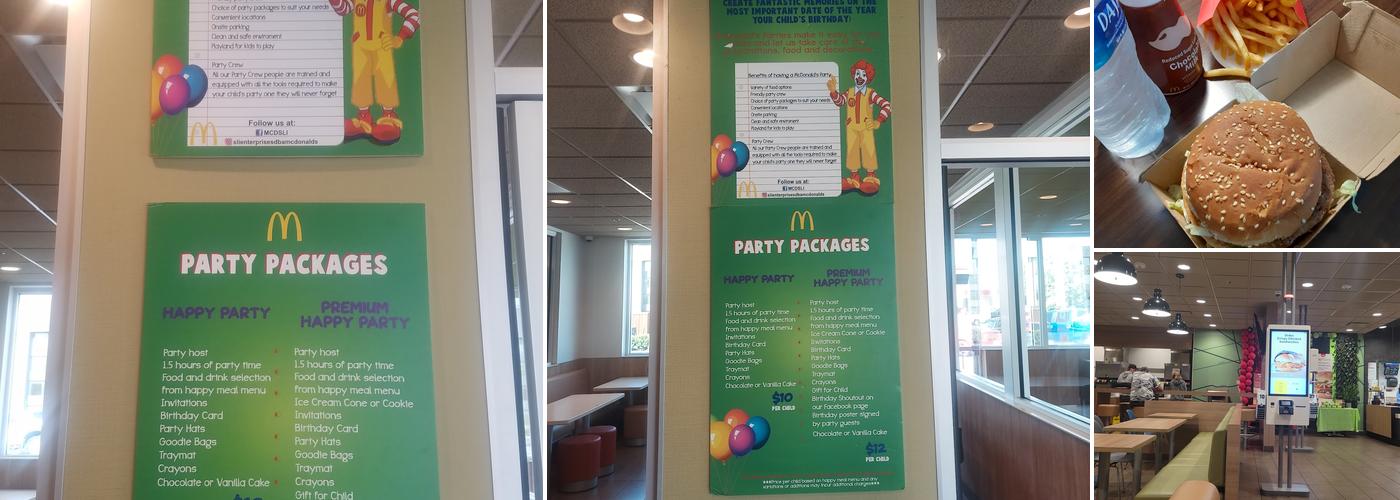 McDonald's Menu