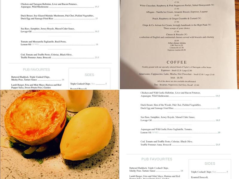 Hare & Hounds Mill Brow Menu