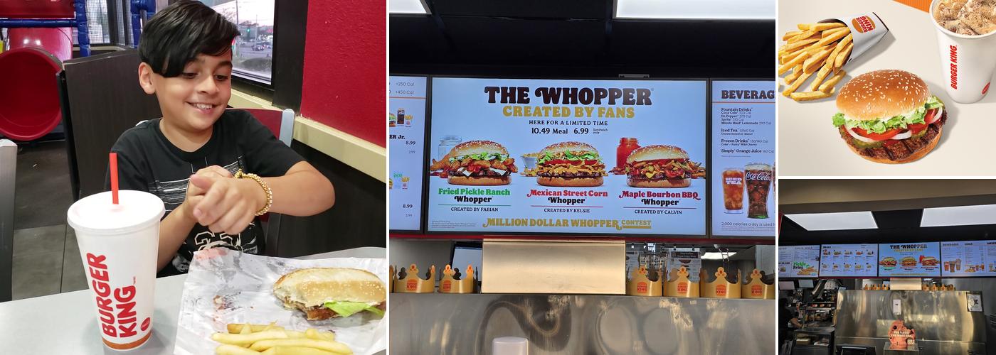 Burger King Menu