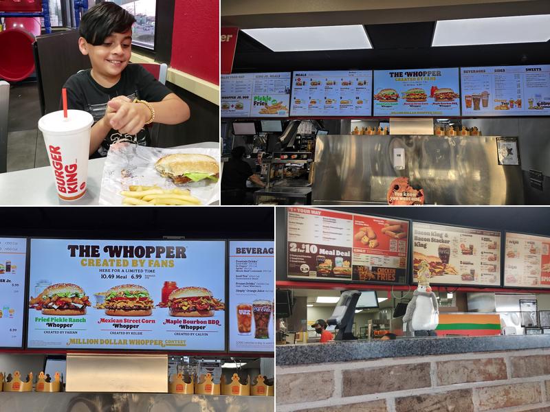Burger King Menu