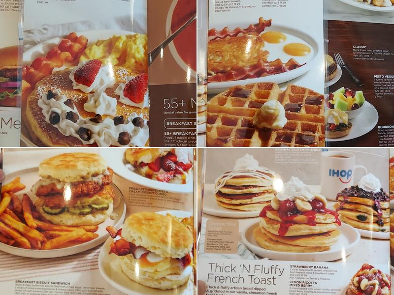 IHOP Menu