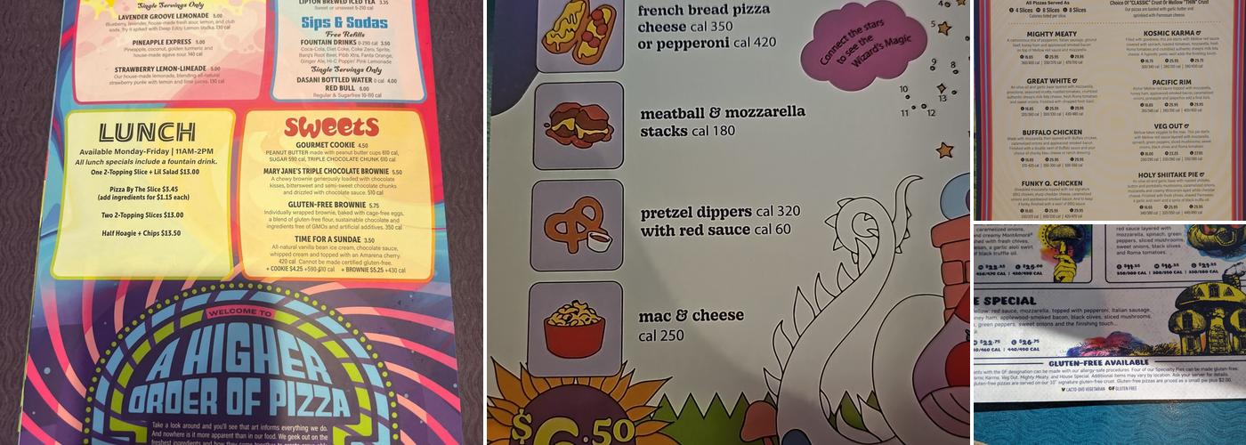 Mellow Mushroom Hilton Head Island Menu